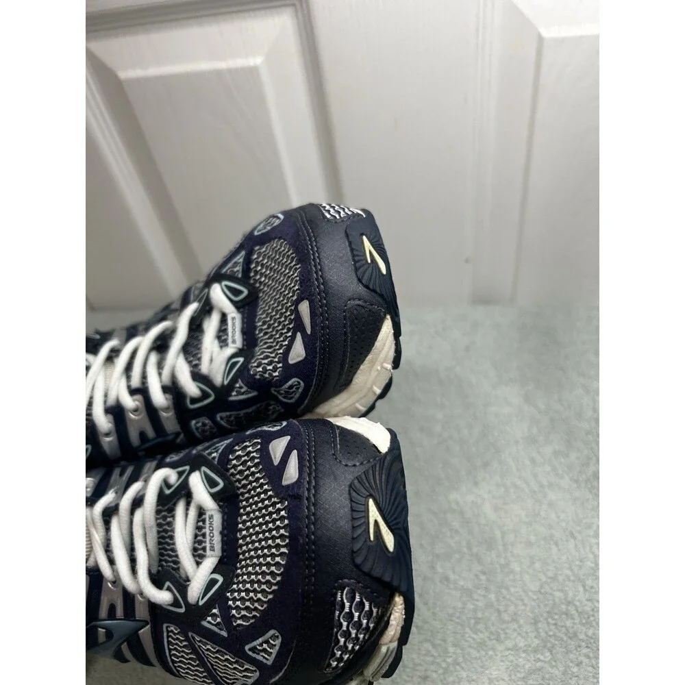 Brooks Ariel 14 Women’s Running Shoes Navy Blue Silver Size 10.5 B Medium